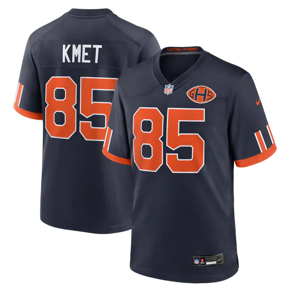 Cole Kmet Chicago Bears Nike 2026 Rivalries Collection Game Jersey - Navy
