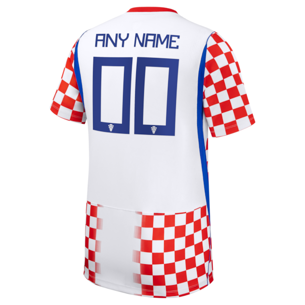 Nike Croatia National Team 2026 Home Stadium Replica Custom Jersey White