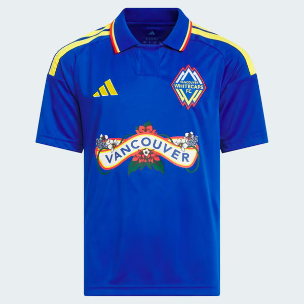 Vancouver Whitecaps FC adidas Youth 2026 Archive Replica Jersey - Royal