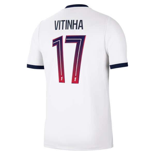Nike Vitinha Paris Saint-Germain 2026/27 Away Stadium Replica Jersey White