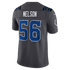 Quenton Nelson Indianapolis Colts Nike 2026 Rivalries Collection Stitched Limited Jersey - Anthracite
