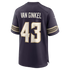 Andrew Van Ginkel Minnesota Vikings Nike 2026 Rivalries Collection Game Jersey - Purple