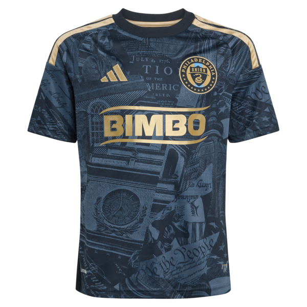 Customized Philadelphia Union Youth 2026 1776 Kit Replica Custom Jersey Navy