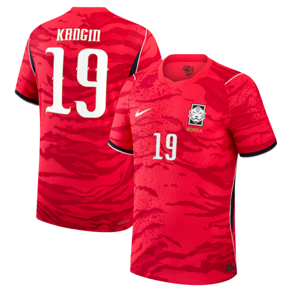 Nike Lee Kang In South Korea National Team 2026 Home Match Authentic Jersey Red