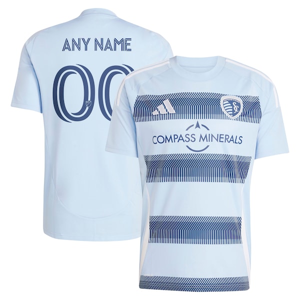 Adidas Sporting Kansas City 2025 One KC Replica Custom Jersey Light Blue
