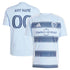 Adidas Sporting Kansas City 2025 One KC Replica Custom Jersey Light Blue