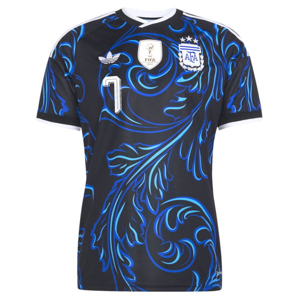 Adidas Rodrigo De Paul Argentina National Team 2026 Away Replica Jersey Black