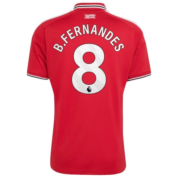 Adidas Bruno Fernandes Manchester United 2026/27 Home Replica Jersey Red