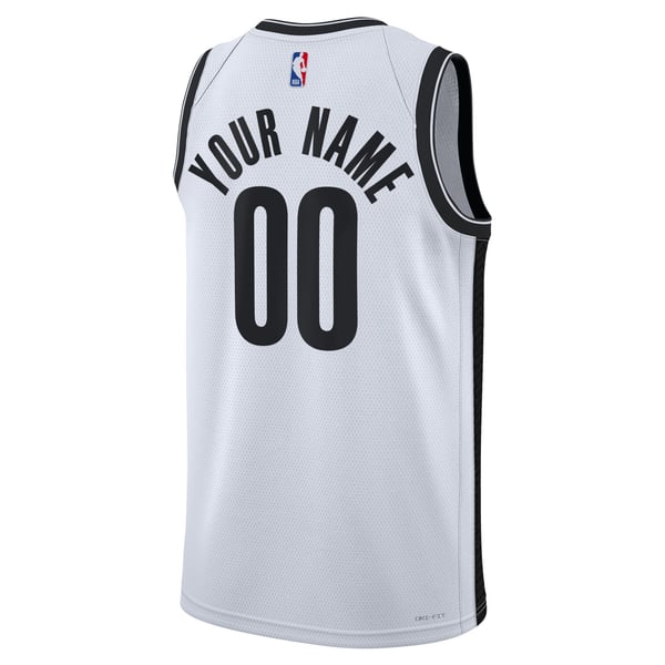 JERSEY INTL (JI) Nike Unisex Brooklyn Nets Association Jersey