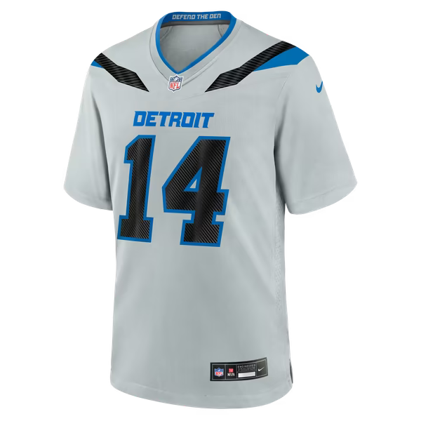 Amon-Ra St. Brown Detroit Lions Nike 2026 Rivalries Collection Game Jersey - Silver