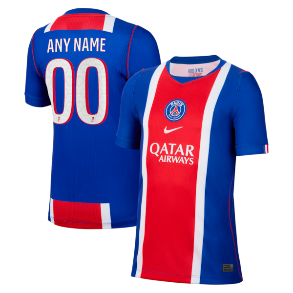 Nike Paris Saint-Germain 2026/27 Home Stadium Replica Custom Jersey Blue