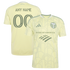 Customized David Da Costa Portland Timbers 2026 Civic Stadium Kit Replica Jersey Yellow