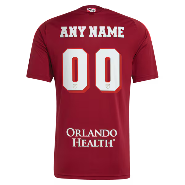 Orlando City SC adidas 2026 Archive Replica Custom Jersey - Red