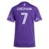 Customized Antoine Griezmann Orlando City SC Women's 2025 Perfect Storm Replica Jersey Purple