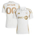 Customized LAFC 2025 Secondary Replica Custom Jersey White