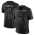 James Cook III Buffalo Bills Nike 2026 Salute to Service Stitched Limited Jersey - Black
