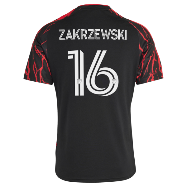 Customized Julian Hall New York Red Bulls 2026 The Rooted Kit Replica Jersey Black
