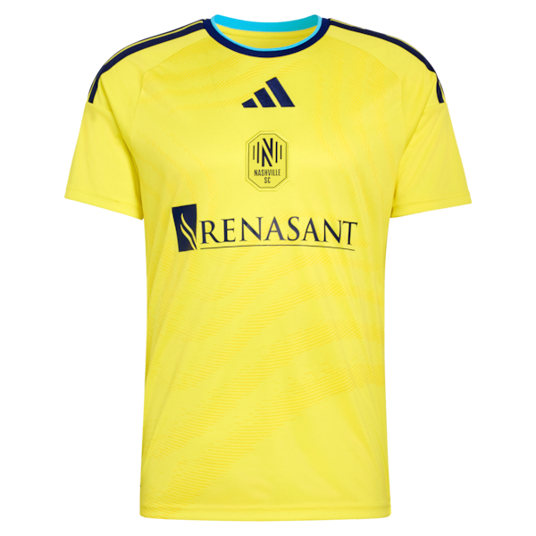 Customized Nashville SC 2026 The Reverb Kit Replica Custom Jersey Yellow