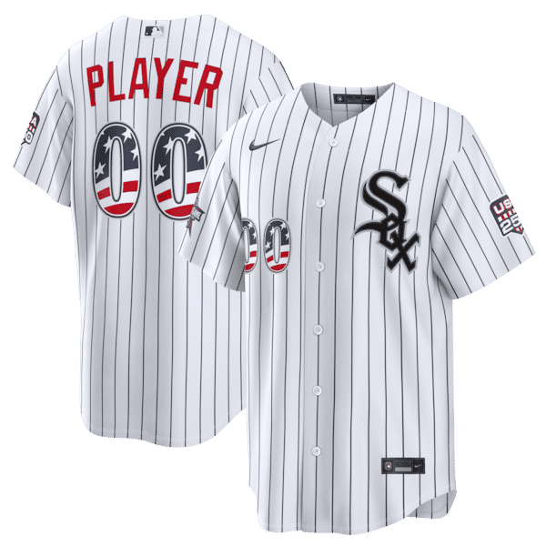 Custom 2026 All-Star Game Chicago White Sox Stars & Stripes Stadium Pick-A-Player Jersey