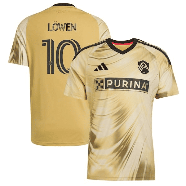 Adidas Eduard Löwen St. Louis CITY SC 2026 The Tina Turner Kit Replica Jersey Yellow