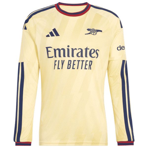 Martin Ødegaard Arsenal adidas 2026/27 Third Replica Long Sleeve Jersey - Yellow