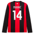 Puma Luka Modrić AC Milan 2026/27 Home Replica Long Sleeve Jersey Black/Red