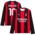Puma Rafael Leão AC Milan 2026/27 Home Replica Long Sleeve Jersey Black/Red