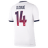 Désiré Doué Paris Saint-Germain Nike 2026/27 Away Match Authentic Jersey - White