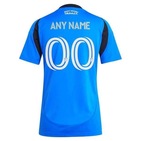 Customized CF Montreal 2025 Montréal Original Replica Custom Jersey Blue