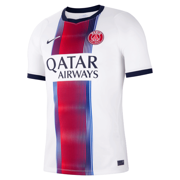 Nike Désiré Doué Paris Saint-Germain 2026/27 Away Stadium Replica Jersey White