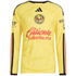 Club America adidas 2026/27 Home On-Field Authentic Long Sleeve Jersey - Yellow