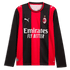 Puma Luka Modrić AC Milan 2026/27 Home Replica Long Sleeve Jersey Black/Red