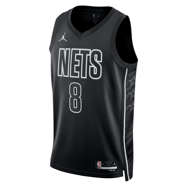 JERSEY INTL (JI) Unisex Jordan Brand Brooklyn Nets Egor Dëmin Jersey