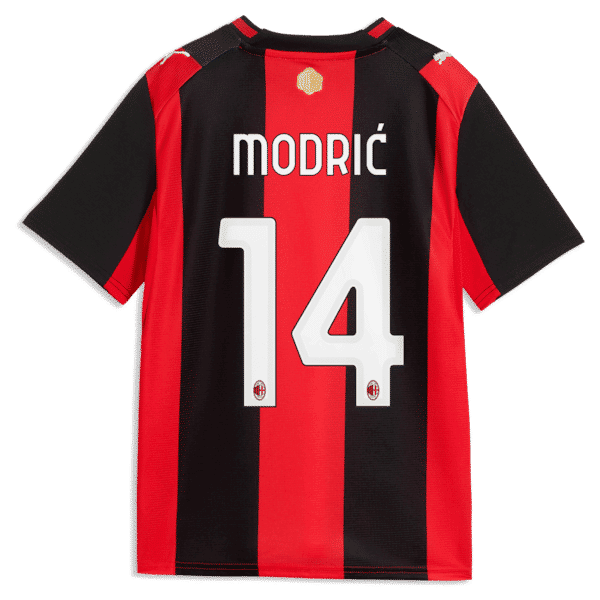 Puma Luka Modrić AC Milan 2026/27 Home Replica Jersey Black/Red
