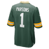 Custom Micah Parsons Green Bay Packers Game Jersey Green