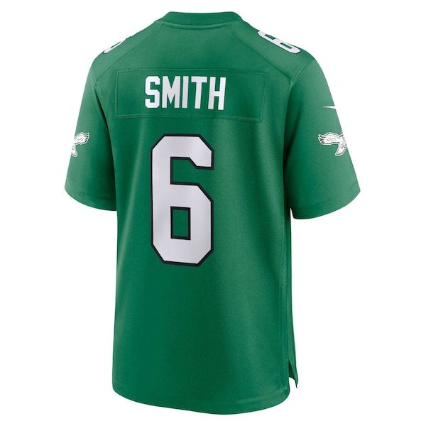 Custom DeVonta Smith Philadelphia Eagles Alternate Game Jersey Kelly Green