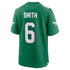 Custom DeVonta Smith Philadelphia Eagles Alternate Game Jersey Kelly Green