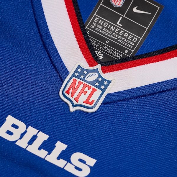 Custom Dion Dawkins Buffalo Bills Game Jersey Royal