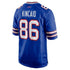 Custom Dalton Kincaid Buffalo Bills Game Jersey Royal