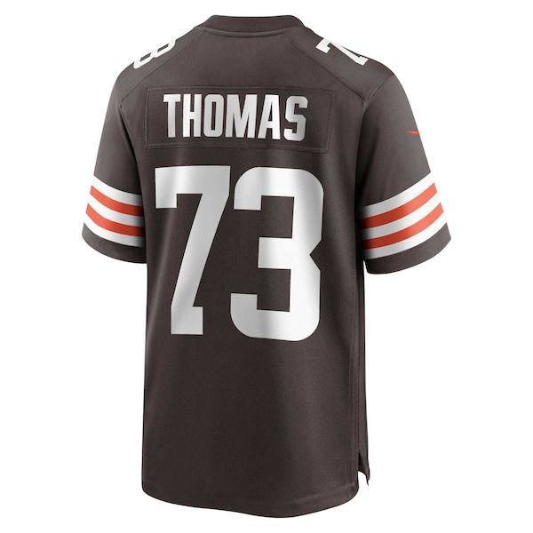 Custom Joe Thomas Cleveland Browns Retired Player Game Jersey Brown