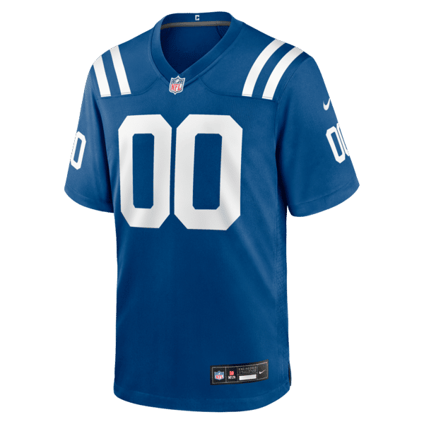 Custom Indianapolis Colts Custom Game Jersey Royal