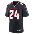 Custom Derek Stingley Jr. Houston Texans Game Jersey Navy