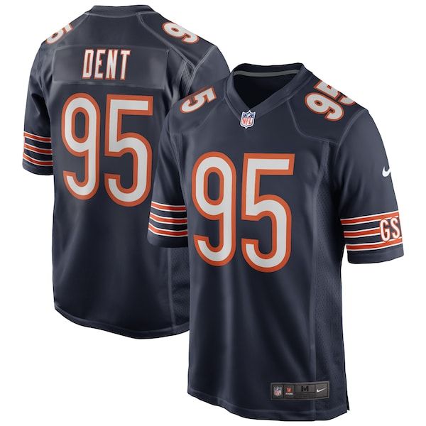 Custom Richard Dent Chicago Bears Retired Player Game Jersey Navy