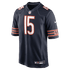 Custom Rome Odunze Chicago Bears Game Jersey Navy