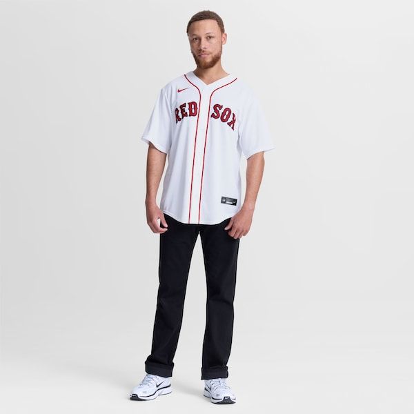 Custom Jarren Duran Boston Red Sox Home Replica Jersey White