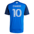 Customized Evander da Silva Ferreira FC Cincinnati 2025 Orange and Blue Legacy Kit Replica Jersey Blue