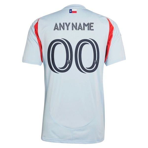 Customized FC Dallas 2025 The Inferno Kit Replica Custom Jersey Light Blue