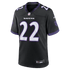 Custom Derrick Henry Baltimore Ravens Alternate Game Jersey Black