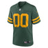 Custom Green Bay Packers Alternate Custom Jersey Green