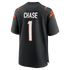 Custom Ja'Marr Chase Cincinnati Bengals Game Jersey Black